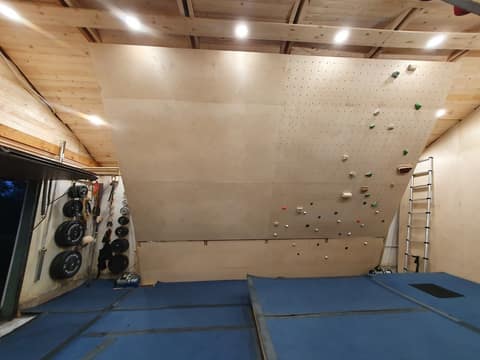 First holds up on the wall